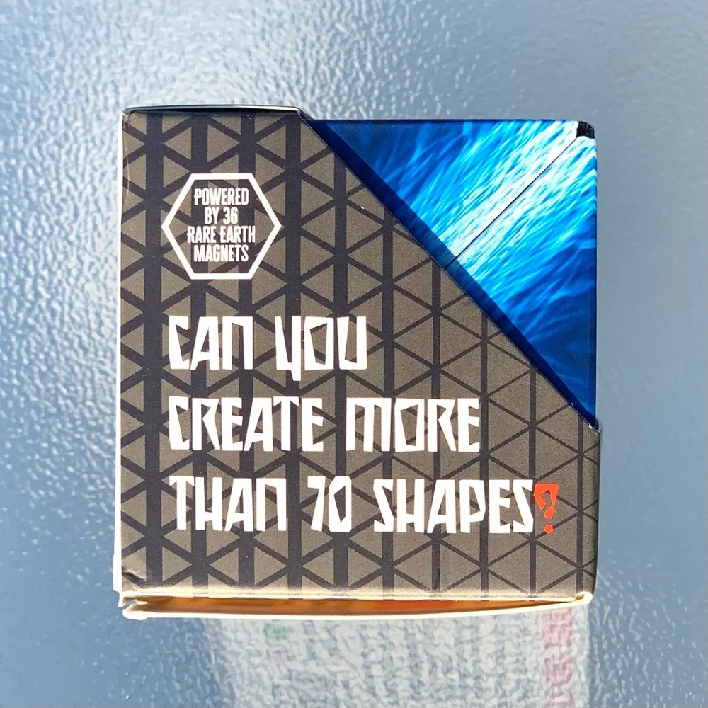 Shashibo 3D Magnet Shape-Shifting Puzzle Cube ~ Blue Planet